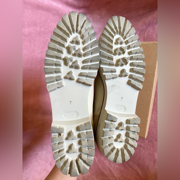 Patricia Green Chelsea Cream Boots Size 7 - Picture 5 of 5